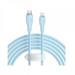 Baseus Cablu Baseus Pudding Series, 20W, Fast Charging, Lightning - USB-C, 2 metri, Albastru (P10355701311-01)