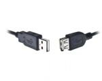 Lanberg cable USB-A M/F 2.0 1.8m OEM (OEM-0014)