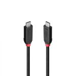 Lindy Cablu Lindy 2m USB4 240W Type C, 40 Gbps, Black Line (LY-37002)