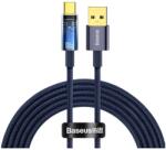 Baseus Cablu Baseus Explorer, USB la USB-C, 100W, Fast Charging, 2m, Albastru (CATS000303)