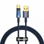 Baseus Cablu Baseus Explorer, USB la USB-C, 100W, Fast Charging, 1m, Albastru (CATS000203)