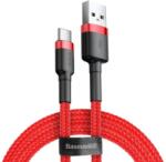 Baseus Cablu Baseus Cafule, USB la USB-C, Quick Charge , 2A, 3m, Rosu (CATKLF-U09)