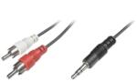 ASSMANN ASSMANN Audio adapter cable stereo 3.5mm (AK-510300-025-S)
