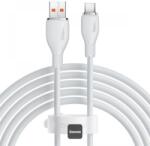 Baseus Cablu alimentare si date Baseus Pudding, interfata USB-USB-C, 100W, lungime 1.2m, alb (P10355703221-B1)