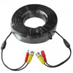  OTHER Cablu video si alimentare 15 metri LN-EC04-15M conectori DC si BNC Video Power: 26 AWG Insulation: 1.3mm Colourless PE Power Conductor: 21 AWG x 2C Red/Black ID: 1.35mmPVC Outer Jacket: 4.4mm PV