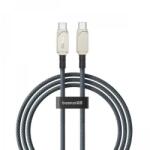 Baseus Cablu Baseus Unbreakable Series, Incarcare rapida, USB-C la USB-C, 100W, 1m, Alb (P10355800221-00)