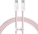 Baseus Cablu Baseus Dynamic 3 Series, USB-C la USB-C, 100W, Fast Charging, 2m, Roz (P10367000411-01)