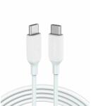Anker Cablu Anker PowerLine III USB-C la USB-C, 1.8m, Alb (A8853H21)