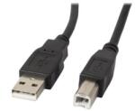 Lanberg USB-A M USB-B M 2.0 cable 1m (CA-USBA-10CC-0010-BK)