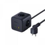 Baseus Incarcator de retea tip prelungitor Baseus EnerFill FA11, 6-in-1 Charging Station, 67W, Negru (E00082100123-00) - voipshop