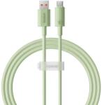 Baseus Cablu Baseus Habitat Series, Incarcare rapida, USB la USB-C, 100W, 1m, Verde (P10360203631-00)