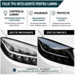  Folie PPF TPU fotocromatica pentru faruri si stopuri, 15m x 40cm (230626-4)