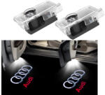 CerCip Lampi portiere AUDI cu Logo, Compatibile cu A7, A5, A6, A3, A4, A1, R8, TT, Q7, Q5, Q3, A8, S3, S4, S5, S6, S7, S8, RS4, RS5, RS6 (64836294)