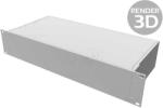 HAMMOND Carcasă rack HAMMOND 19" 2U aluminiu stand de montare (RM2U1908SBK)