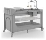 KinderKraft LEODY UP pat pliant pentru bebeluși cu accesorii GREY (KCLEODUPGRY00AC)