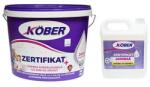 KÖBER Vopsea superlavabila interior Kober Zertifikat Plus, alb, 15 l + amorsa 3 l