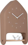 Karlsson Ceas de perete Love Birds, maro (KA6130BR)