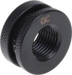 Alphacool Fiting Cooler CPU Alphacool Bulkhead G1/4, Negru, Versiune scurta (17424)