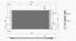 Magneti Marelli Condensator, climatizare MAGNETI MARELLI 350203786000 (350203786000) - fixbox