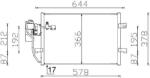 MAHLE Condensator, climatizare MAHLE AC 351 000S (AC 351 000S)