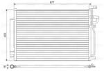 VALEO Condensator, climatizare VALEO 814166 (814166) - fixbox