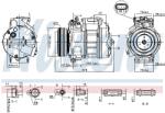 NISSENS Compresor, climatizare NISSENS 890329 (890329)
