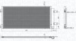 Magneti Marelli Condensator, climatizare MAGNETI MARELLI 350203101600 (350203101600) - fixbox