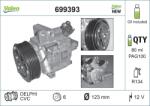 VALEO Compresor, climatizare VALEO 699393 (699393)