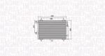 Magneti Marelli Condensator, climatizare MAGNETI MARELLI 350203936000 (350203936000) - fixbox