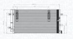 Magneti Marelli Condensator, climatizare MAGNETI MARELLI 350203827000 (350203827000) - fixbox