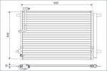 VALEO Condensator, climatizare VALEO 822633 (822633) - fixbox