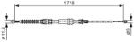 Bosch Cablu, frana de parcare BOSCH 1 987 482 378 (1 987 482 378) - fixbox