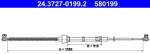 ATE Cablu, frana de parcare ATE 24.3727-0199.2 (24.3727-0199.2) - fixbox