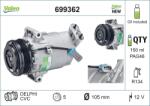 VALEO Compresor, climatizare VALEO 699362 (699362)