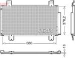 DENSO Condensator, climatizare DENSO DCN40033 (DCN40033) - fixbox