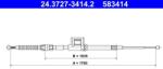 ATE Cablu, frana de parcare ATE 24.3727-3414.2 (24.3727-3414.2) - fixbox
