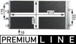 MAHLE Condensator, climatizare MAHLE AC 724 000P (AC 724 000P)
