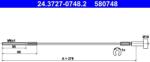 ATE Cablu, frana de parcare ATE 24.3727-0748.2 (24.3727-0748.2) - fixbox