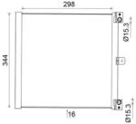 MAHLE Condensator, climatizare MAHLE AC 948 000S (AC 948 000S)