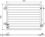 VALEO Condensator, climatizare VALEO 814039 (814039) - fixbox