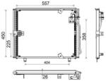 MAHLE Condensator, climatizare MAHLE AC 148 000S (AC 148 000S)