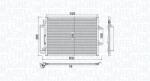 Magneti Marelli Condensator, climatizare MAGNETI MARELLI 350203780000 (350203780000) - fixbox
