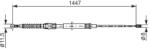 Bosch Cablu, frana de parcare BOSCH 1 987 477 958 (1 987 477 958) - fixbox
