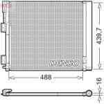 DENSO Condensator, climatizare DENSO DCN46028 (DCN46028) - fixbox