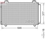 DENSO Condensator, climatizare DENSO DCN50043 (DCN50043)