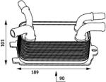 MAHLE Radiator ulei, ulei motor MAHLE CLC 60 000P (CLC 60 000P)