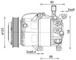 MAHLE Compresor, climatizare MAHLE ACP 1459 000P (ACP 1459 000P)