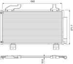 VALEO Condensator, climatizare VALEO 814417 (814417)