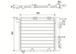 VALEO Condensator, climatizare VALEO 817506 (817506) - fixbox