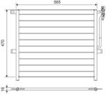 VALEO Condensator, climatizare VALEO 817383 (817383) - fixbox
